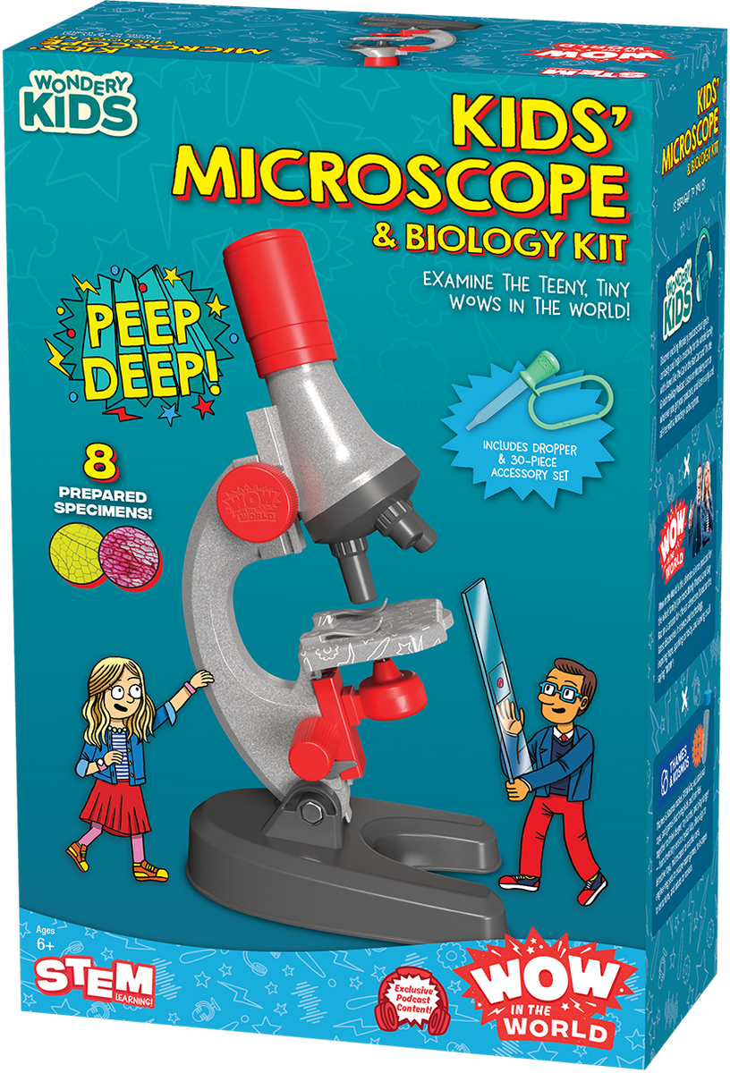 Wow in the World: Kids' Microscope & Biology Kit – kiddywampus