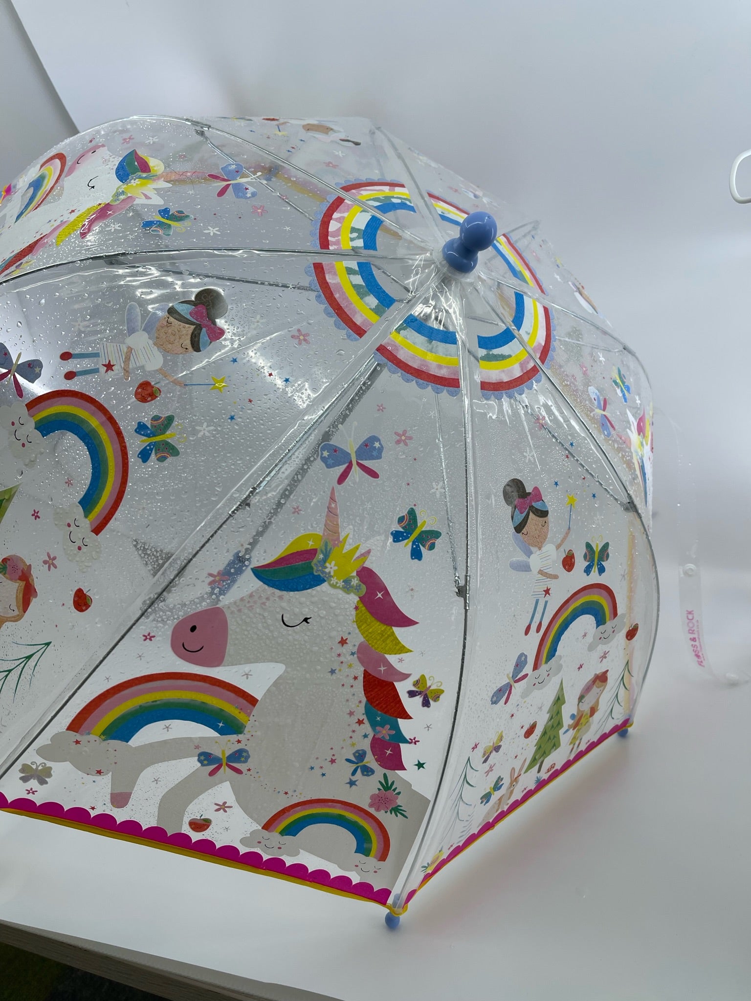 Rainbow Fairy Transparent Colour Changing Umbrella