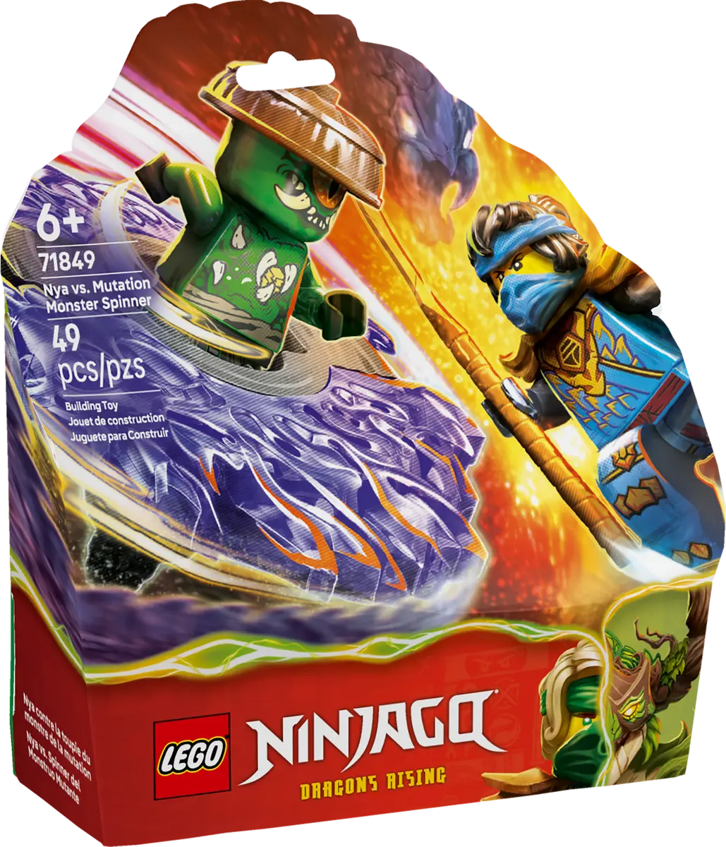 Nya vs. Mutation Monster Spinner – kiddywampus