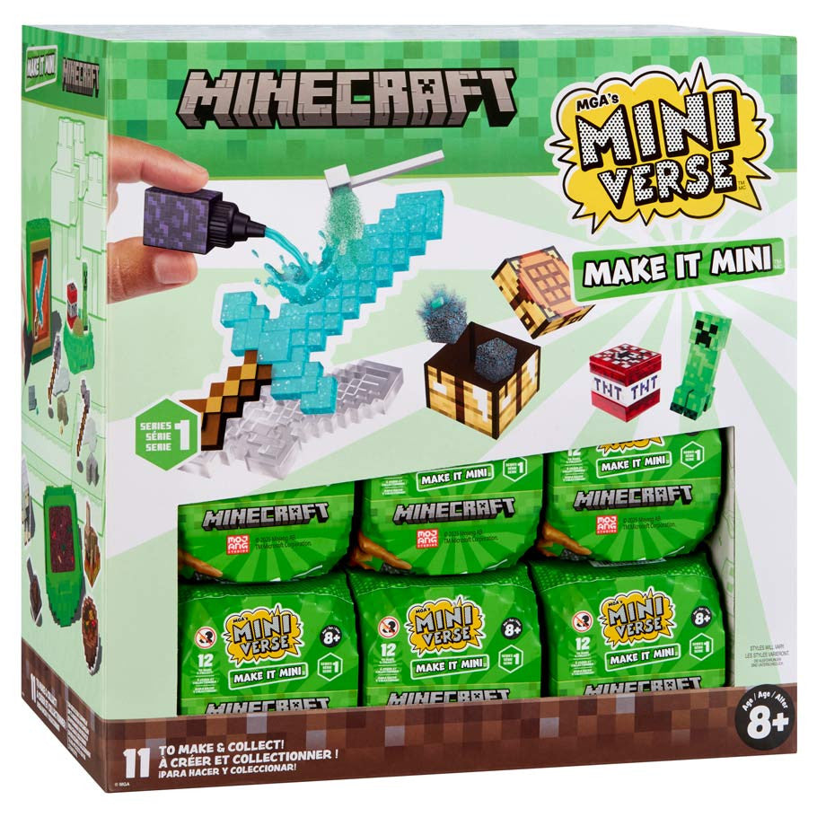 Miniverse: Minecraft - Make It Mini - Licensed MC (Sold Separately