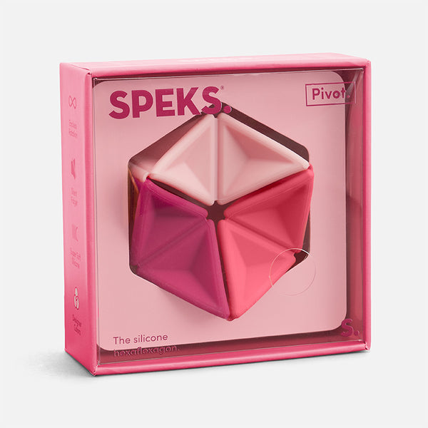 Pivot Silicone Flexagon - Magenta