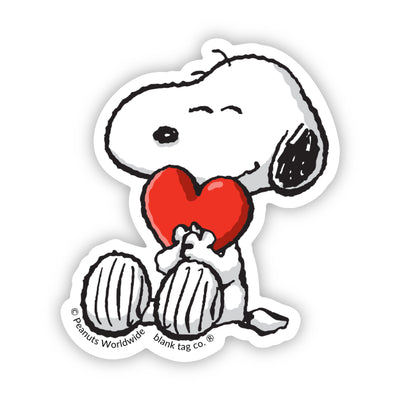 The Snoopy In Love Sticker