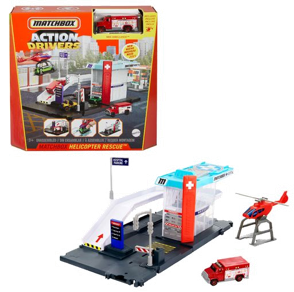 Matchbox Action Drivers Farm Adventure, Playset Con Fattoria E Veicoli Per Bambini