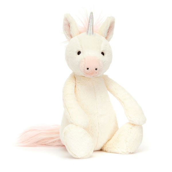  little Bashful Unicorn ぬいぐるみ 白馬 Bashful Unicorn Original: Medium – kiddywampus