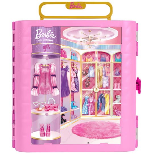 Barbie: Deluxe Style - Closet Playset With Spin & Style Feature