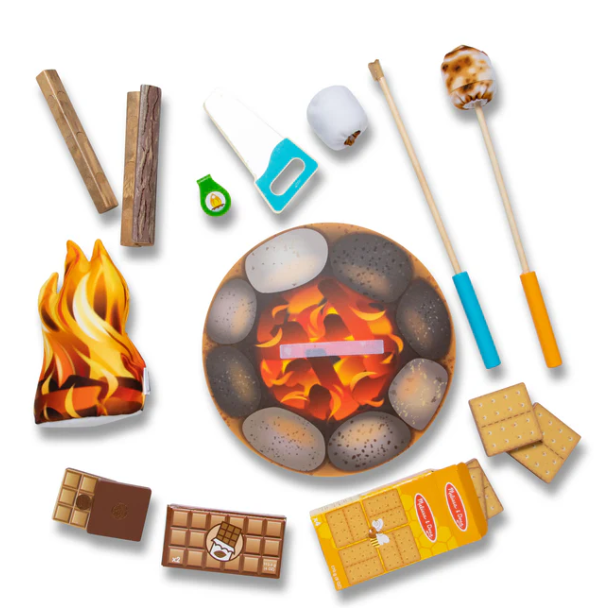 Let's Explore Campfire S'Mores Play Set