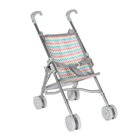 smallest umbrella stroller Zig Zag Rainbow Mini Umbrella Stroller – kiddywampus