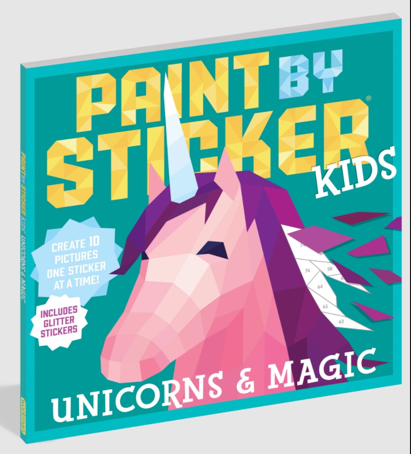 Brain Games - Sticker by Letter: Magical Creatures (Sticker Puzzles - Kids Activity Book) [Book]