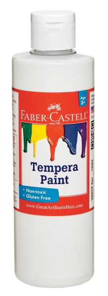 Faber-Castell Tempera Paint 8 oz Black