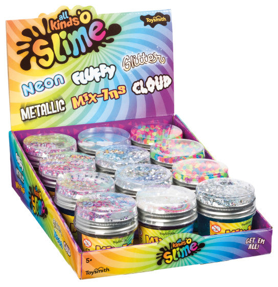 Mystery Slime Extras 12 pieces Surprise Package Glitter Foam Fishbowl  Confetti