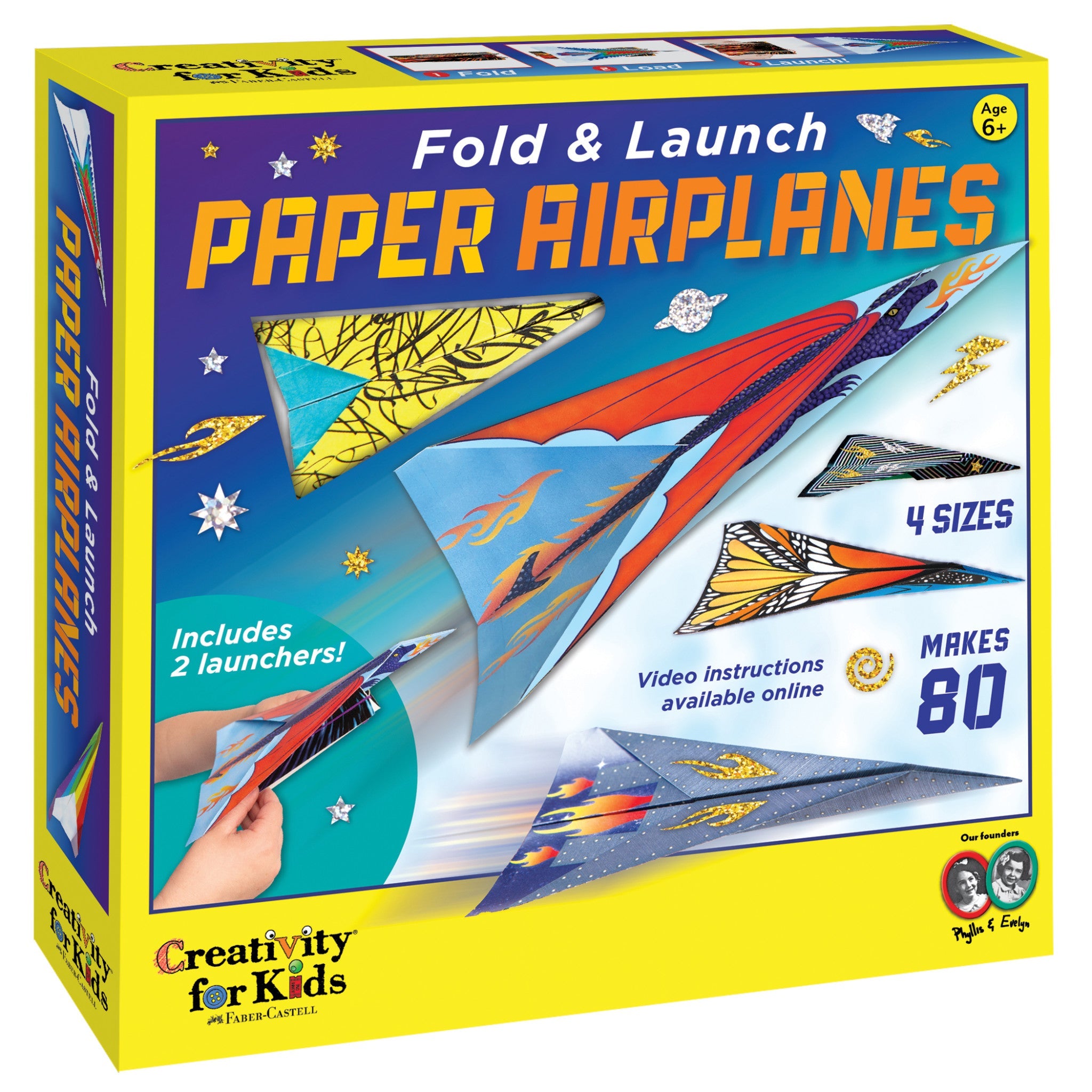 Paper Airplane Kit 100 Planes Space Shuttles Spaceships UFOS Stunt and More  New