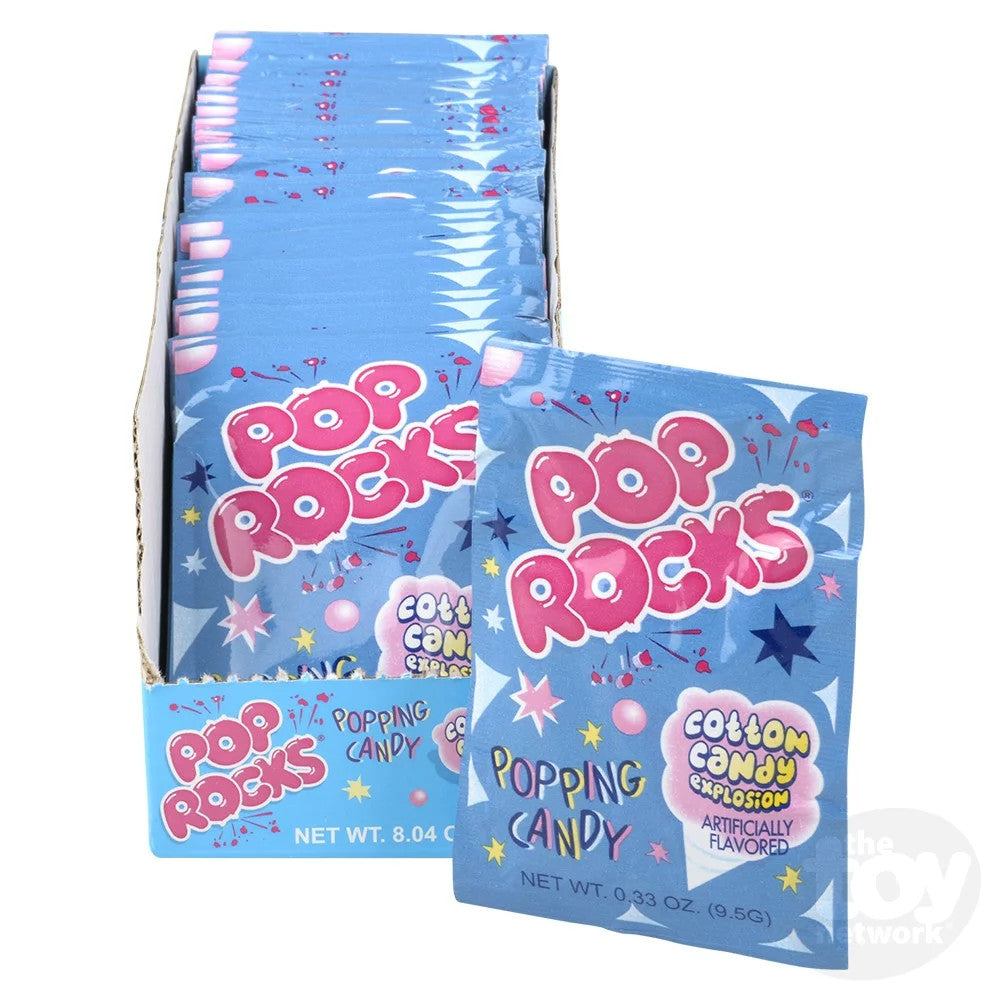 Secret Candy Shop Pop Rocks Pack of 9 Flavors (1 of each flavor, Total of 9)