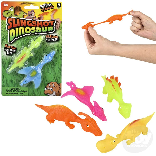 Toys  Sling Shot Dinosaur Kids Fronde Dinopull Release Flynew